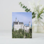 Carte Postale Europe, Allemagne, Château de Neuschwanstein, cons (Debout devant)