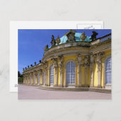 Carte Postale Europe, Allemagne, Potsdam. Parc Sanssouci, 3 (Devant / Derrière)