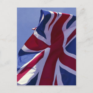 Carte Postale Europe, Angleterre, drapeau britannique