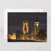 Carte Postale Europe, ANGLETERRE, Londres : Chambres parlementai (Devant / Derrière)