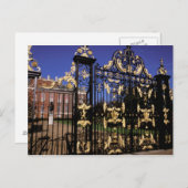 Carte Postale Europe, Angleterre, Londres. Porte dorée en dehors (Devant / Derrière)