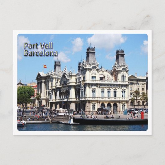 Carte Postale Europe - Espagne - Barcelone - Port Vell - (Devant)