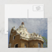 Carte Postale Europe, Espagne, Catalogne, Barcelone. Parc Guell, (Devant / Derrière)