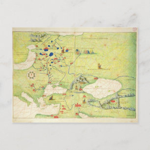 Carte Postale Europe et Asie centrale