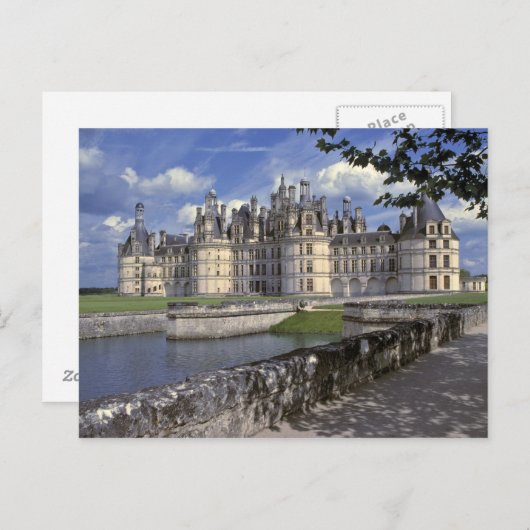 Carte Postale Europe, France, Chambord. Château imposant (Devant / Derrière)