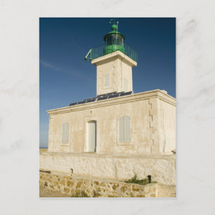 Carte Postale Europe, France, Corse, Ile Rousse. Phare