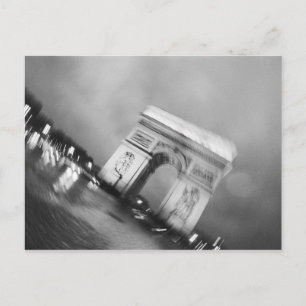 Carte Postale Europe, France, Paris. Arc de Triomphe en rotation