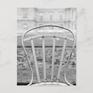 Carte Postale Europe, France, Paris. Chaise, Jardin du