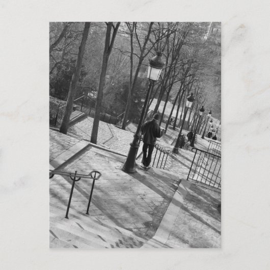 Carte Postale Europe, France, Paris, Montmartre : Le matin (Devant)