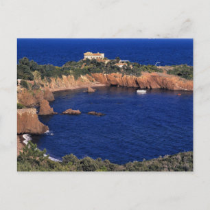 Carte Postale Europe, France, Theoule-sur-Mer. Un toit de tuiles