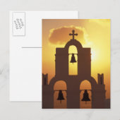 Carte Postale Europe, Grèce, îles Cyclades, Santorin, (Devant / Derrière)