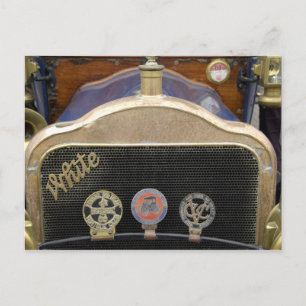 Carte Postale Europe, Irlande, Dublin. Voiture ancienne, Blanche
