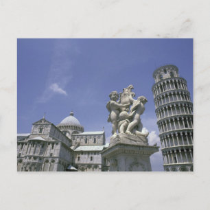 Carte Postale Europe, Italie, Pise, Tour penchée de Pise