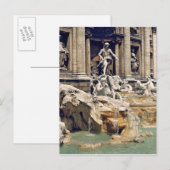 Carte Postale Europe, Italie, Rome. Pièces jonchent le bas du (Devant / Derrière)