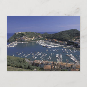 Carte Postale Europe, Italie, Toscane, Porto Ercole, Vue sur