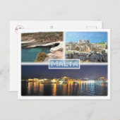 Carte Postale Europe - Malte - Peter d Pool - Mnajdra - (Devant / Derrière)