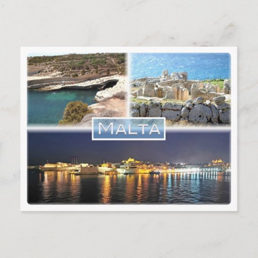 Carte Postale Europe - Malte - Peter d Pool - Mnajdra - (Devant)