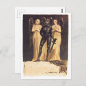 Carte Postale Europe. Une Prophétie. William Blake (Devant / Derrière)