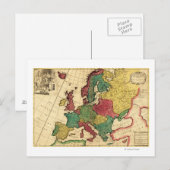 Carte Postale EuropeCarte panoramiqueEurope (Devant / Derrière)