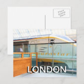 Carte Postale Eurostar St Pancras Kings Cross Londres (Devant / Derrière)