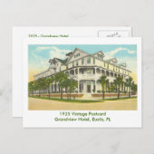 Carte Postale Eustis, FL - Grandview Hotel - 1925 (Devant / Derrière)