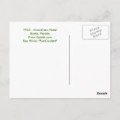 Carte Postale Eustis, FL - Grandview Hotel - 1925 (Dos)