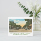 Carte Postale Eustis, FL - Magnolia Ave - 1925 (Debout devant)