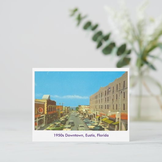 Carte Postale Eustis, Floride (Debout devant)