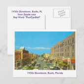 Carte Postale Eustis, Floride (Devant / Derrière)