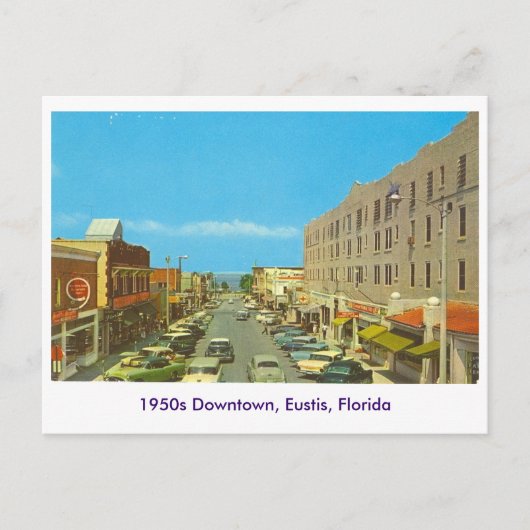 Carte Postale Eustis, Floride (Devant)