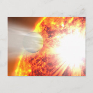 Carte Postale Evaporation de l'atmosphère de Hd 189733b