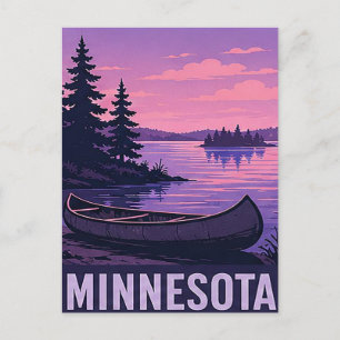 Carte Postale 🌲 Évasion dans les forêts du nord du Minnesota