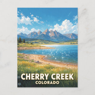 CARTE POSTALE ÉVASION DE CHERRY CREEK DANS LE COLORADO FRONT RAN