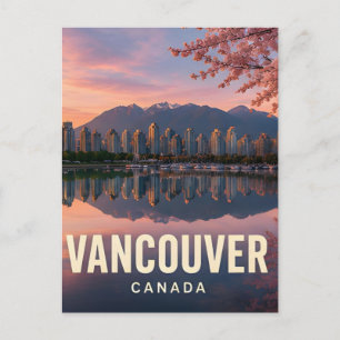 Carte Postale Évasion de la skyline montagneuse de Vancouver Can