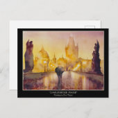 Carte Postale EVE Peint Prague (Devant / Derrière)