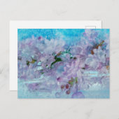 Carte Postale Éveil du printemps (Devant / Derrière)