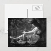 Carte Postale Evelyn Nesbit Thaw, 1913 (Devant / Derrière)