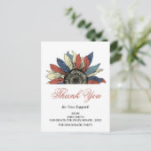 Carte Postale Événement Campagne politique Contributeurs Merci (Debout devant)