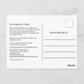 Carte Postale Événement Campagne politique Contributeurs Merci (Dos)