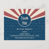 Carte Postale Événement de campagne politique Rassemblement Reme (Devant)