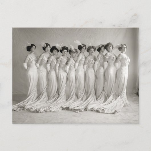 Carte Postale Evening Gowns, 1910 (Devant)