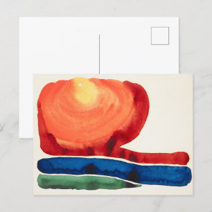 Carte Postale Evening Star 2 Georgia O'Keeffe