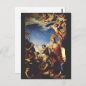 Carte Postale Évêque de Saint Januarius de Bénévent (Devant / Derrière)