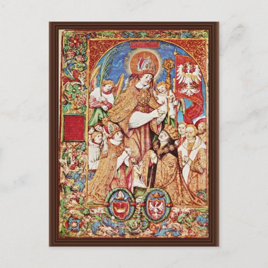 Carte Postale Évêque De Saint-Stanislaus Et Roi Sigismund Tomick (Devant)