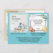 Carte Postale EVER Skincare (Devant / Derrière)