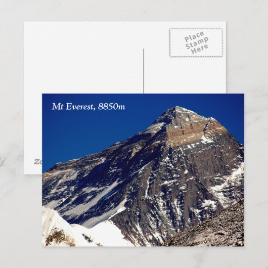Carte Postale Everest (Devant / Derrière)