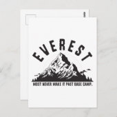 Carte Postale Everest (Devant / Derrière)
