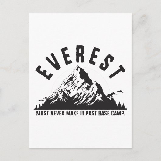 Carte Postale Everest (Devant)
