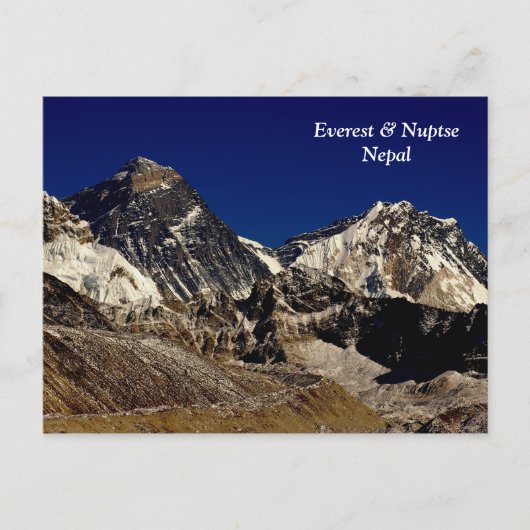 Carte Postale Everest et Nuptse (Devant)