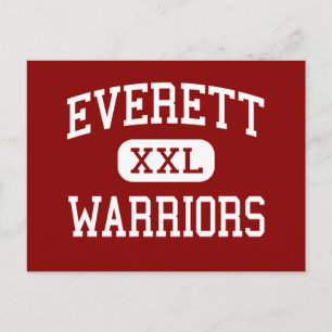 Carte Postale Everett - Guerriers - Senior - Everett Pennsylvani